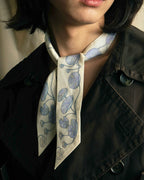 "HERMES" Un Jardin Sur le Nil silk twilly scarf