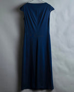 “Yohji Yamamoto” Beautiful color no sleeve dress