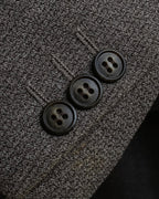 "Vintage heathered wool tailored jacket"