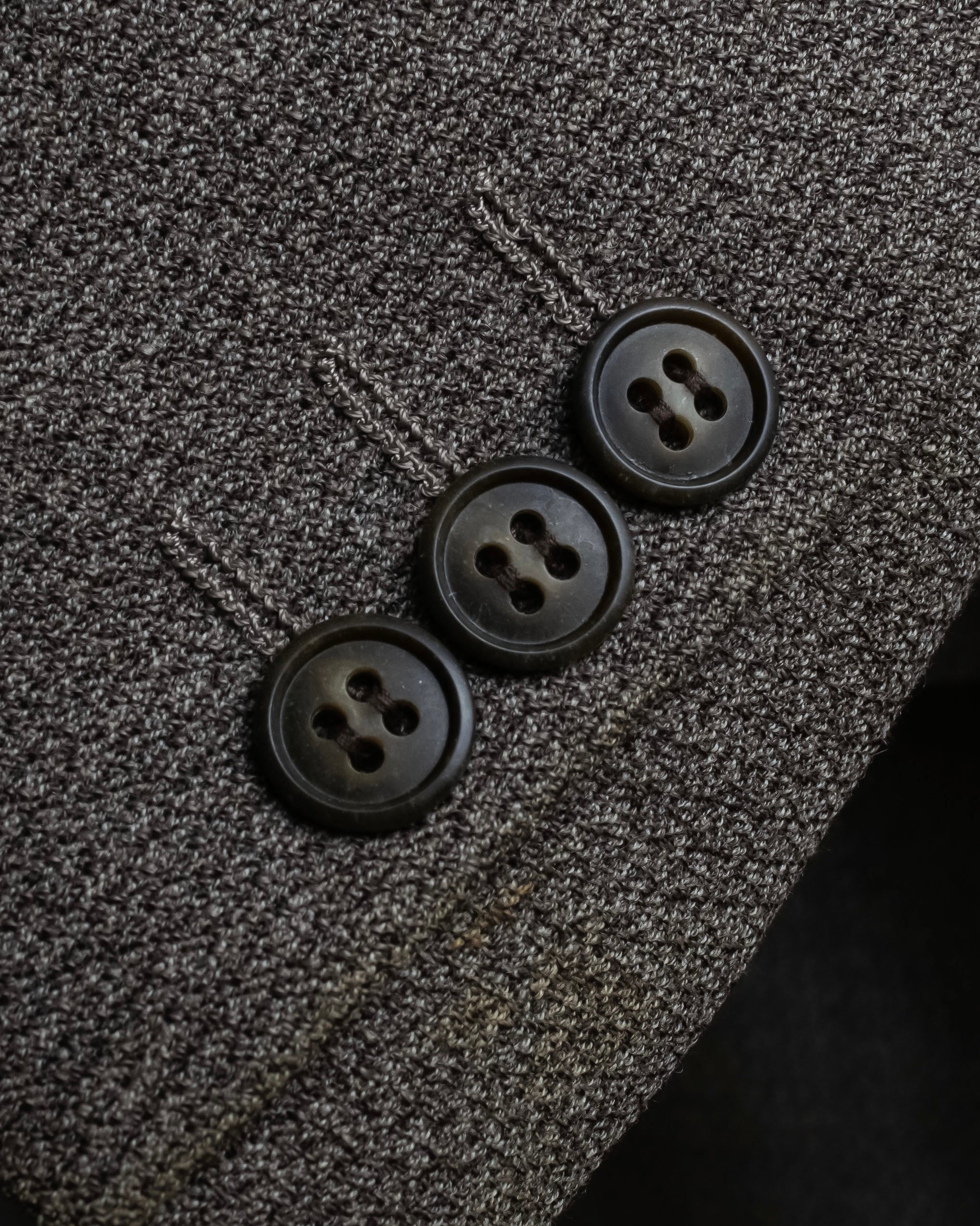 "Vintage heathered wool tailored jacket"