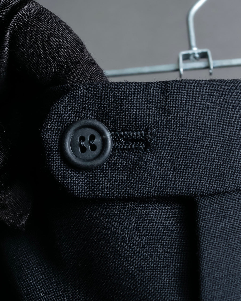 "Christian Dior" Mohair blend straight silhouette slacks