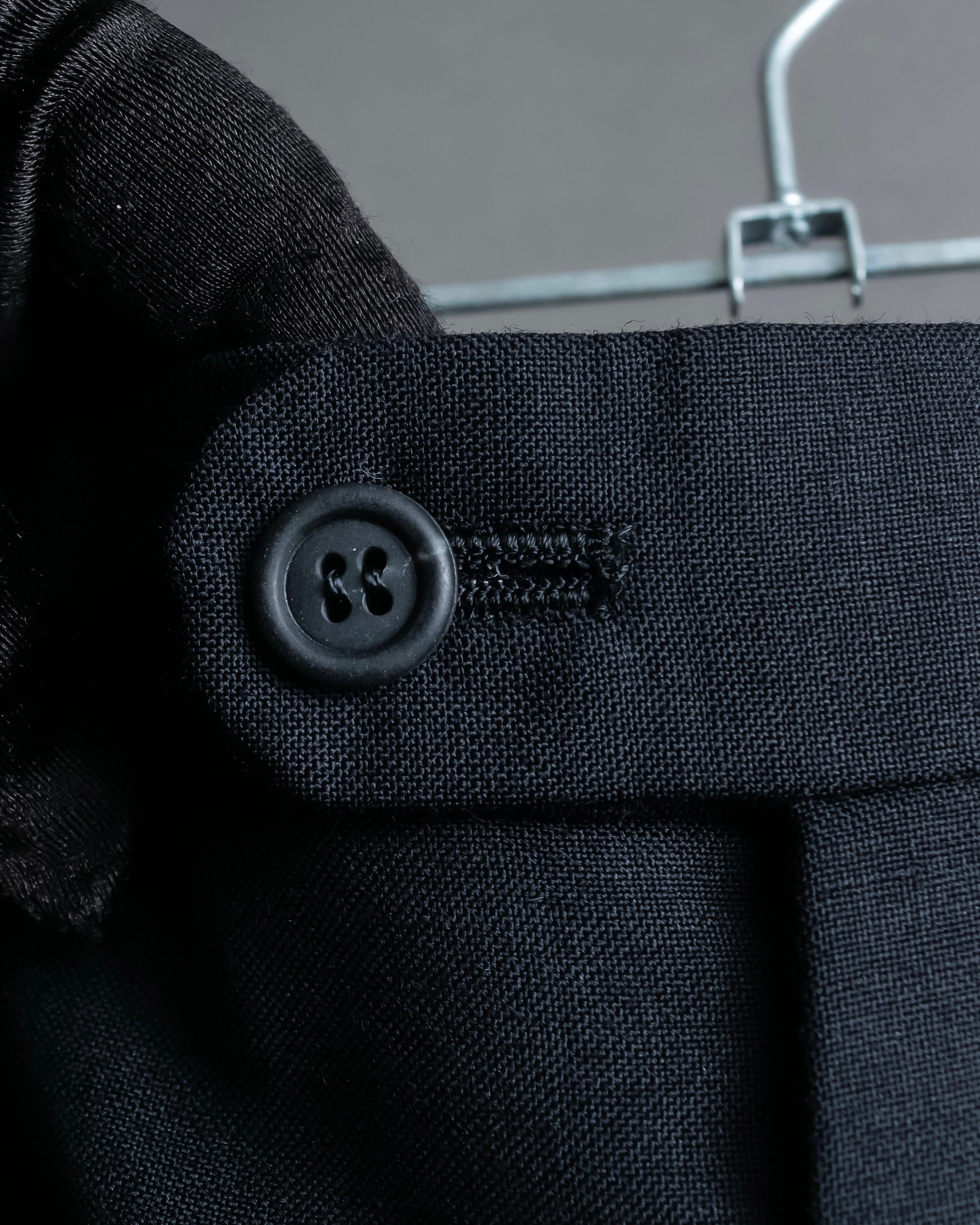 "Christian Dior" Mohair blend straight silhouette slacks