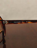 "Yves Saint Laurent" 70's-80's Oversized aviator sunglasses