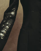 "Bottega Veneta" 90's-00's Sculptural tailored long coat