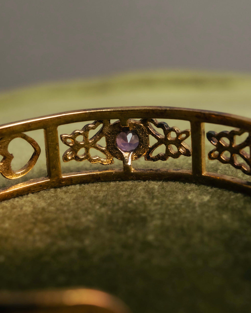 “Hanae Mori” 1989 Butterfly sterling cuff bangle
