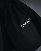 "CHANEL" 2006-12 Double-buckle leather engineer boots