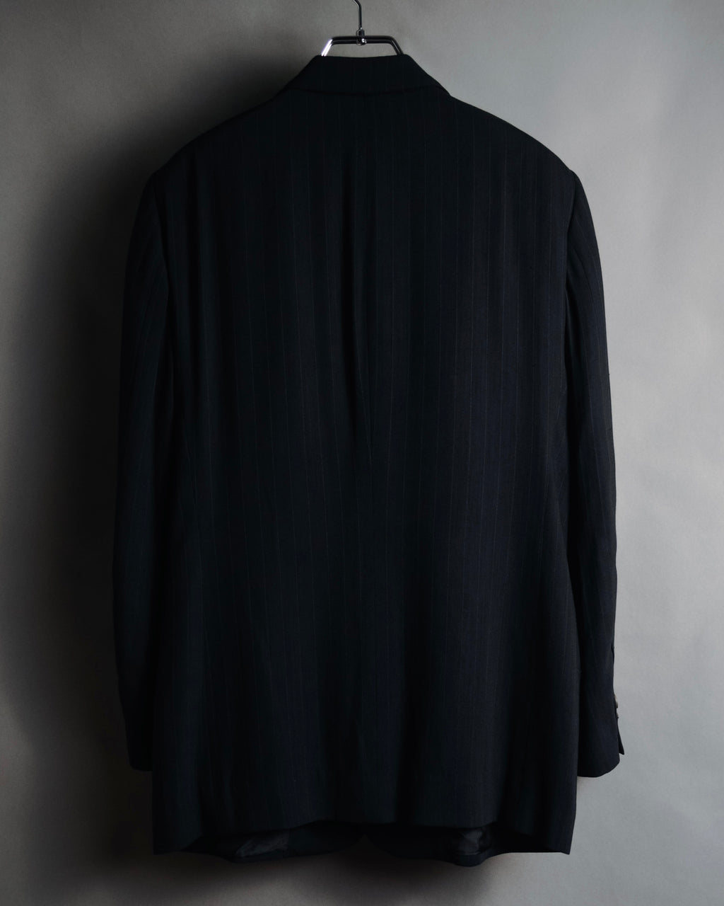 "GIORGIO ARMANI" 90’s pinstripe soft-tailored suit set