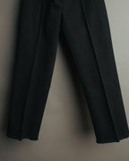 “CHANEL” 2004 Spring grosgrain straight trousers