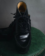 "Yohji Yamamoto FEMME" Lace-up leather ankle boots