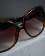 "Dior" Oversized tortoiseshell square sunglasses