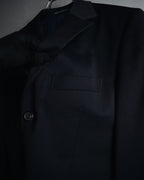 "GUCCI" 90’s-00’s Cashmere blend minimalist three button suit set