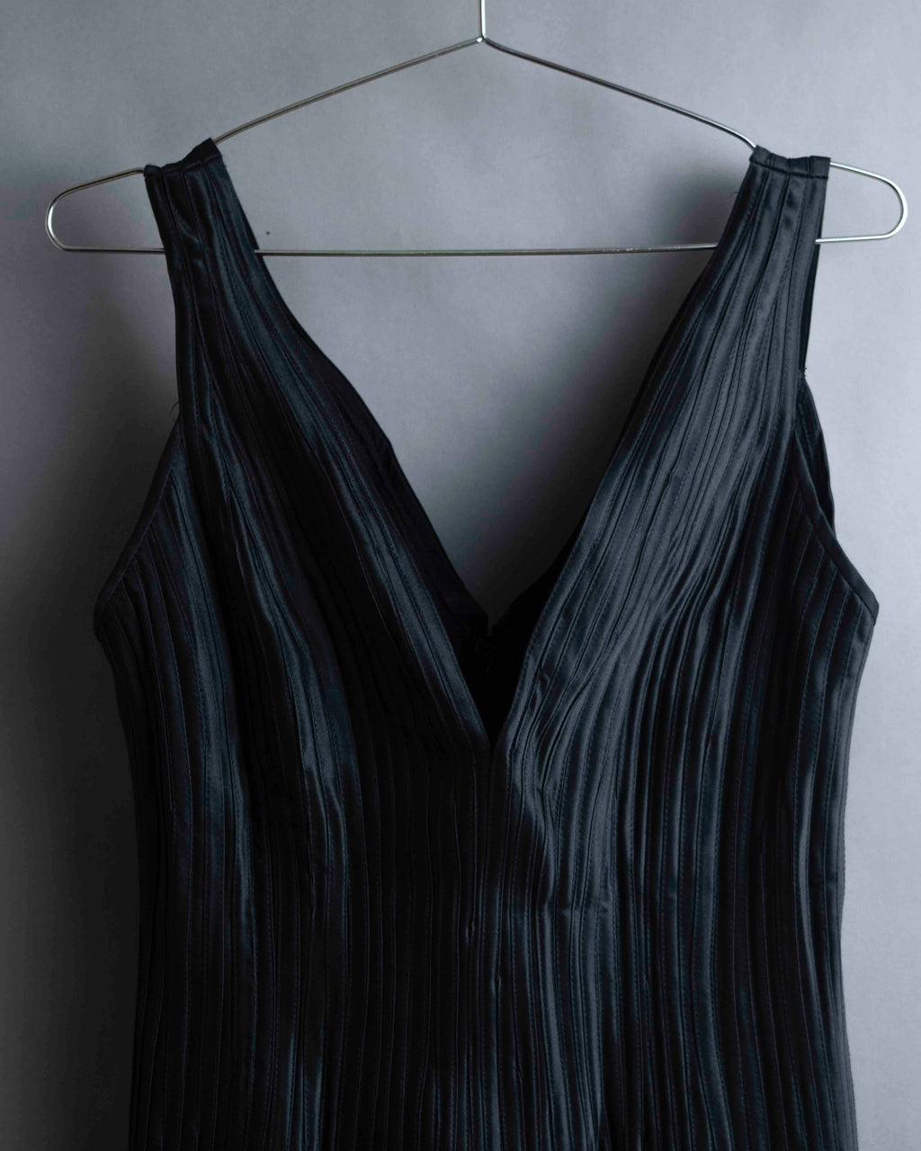 "TADASHI SHOJI" Fringe detail sleeveless dress