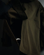 "Dior" 22AW Kim Jones design military detail hooded coat