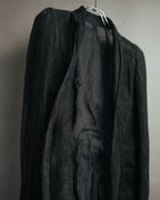 -SPECIAL- “Rick Owens” 2000’s Open weave shawl cardigan