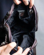 "BOTTEGA VENETA" 2way logo plate nylon bag