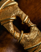 "Christian Lacroix" Sculptural detail gold bracelet