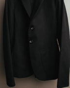 "GR 816" 90's Minimal black tailored blazer