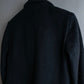 "Vintage shoulder padded cashmere blend chester coat"