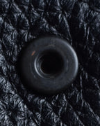 "MAISON MARGIELA" Grain texture leather snap wallet