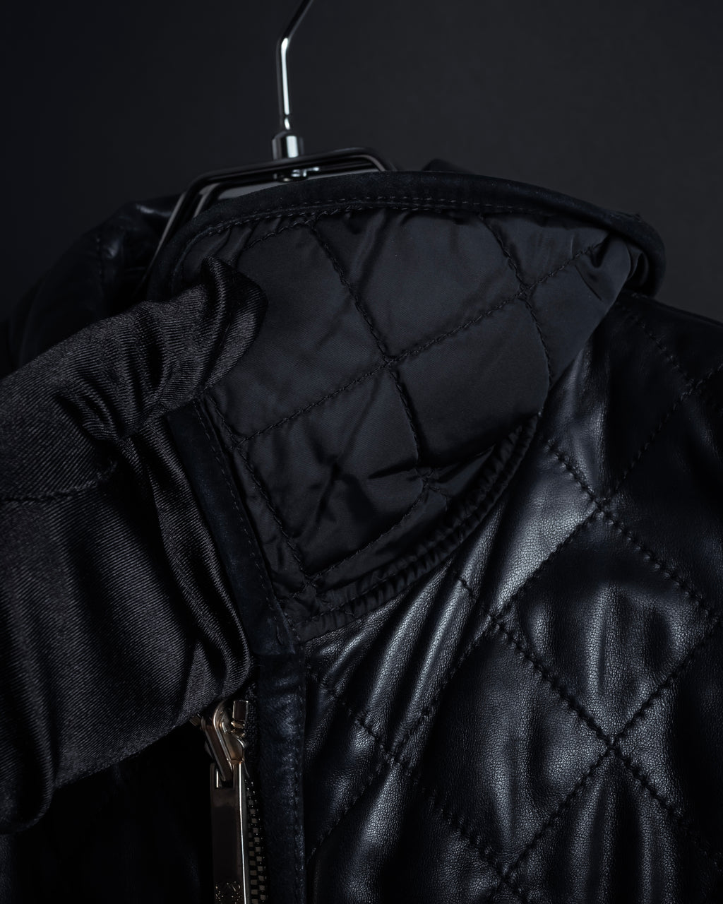 -SPECIAL- "LOEWE" 2009-2013's Quilted design reversible lambskin jacket