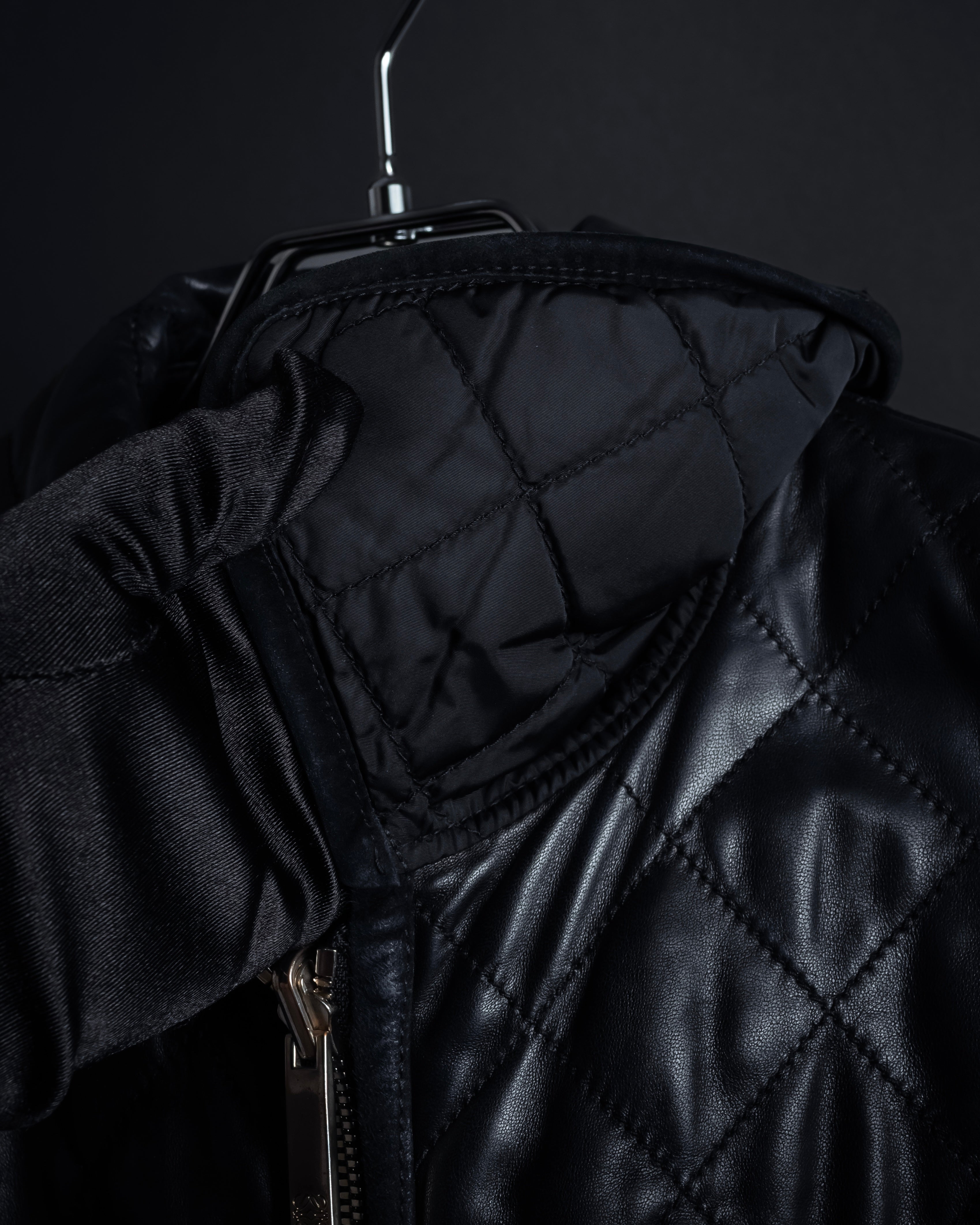 -SPECIAL- "LOEWE" 2009-2013's Quilted design reversible lambskin jacket