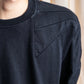 "Rick Owens" 21SS shoulder cutting designed sweatshirt