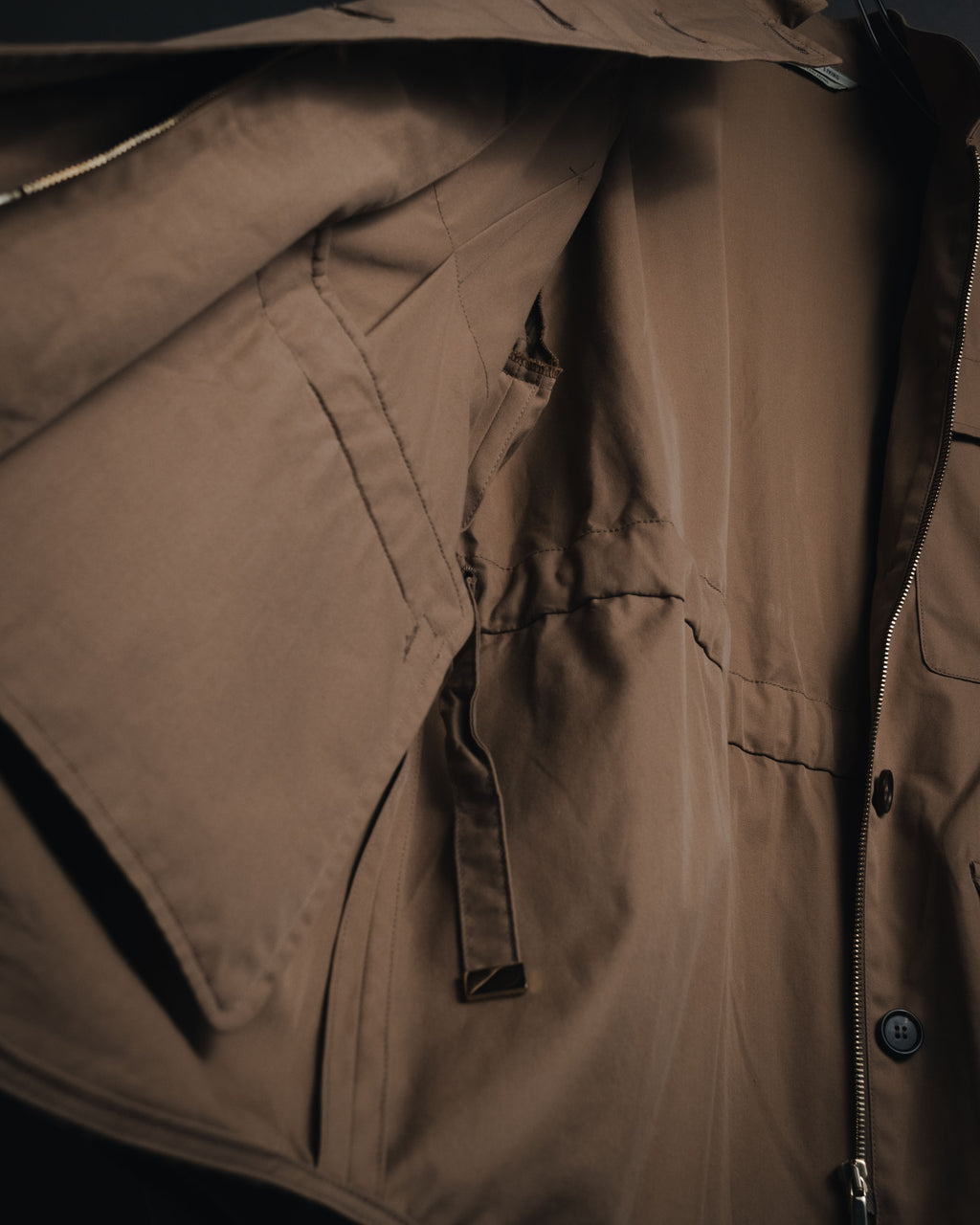 "Max Mara" 2018-2023 Contemporary cotton field jacket