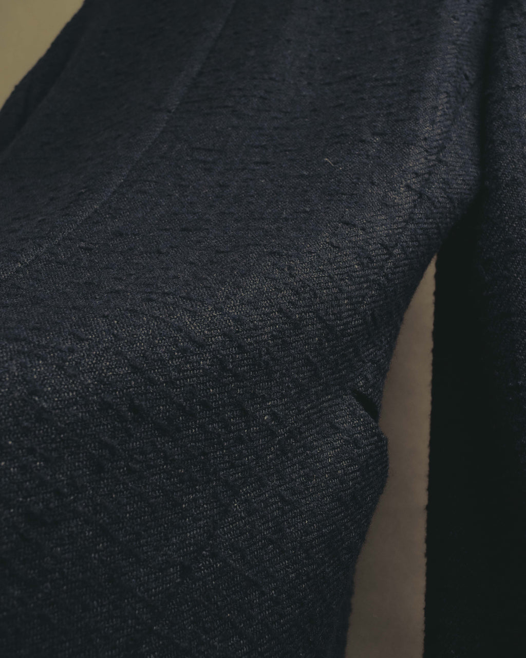 "BOTTEGA VENETA"  Late 90's-early 00's textured tailored short coat