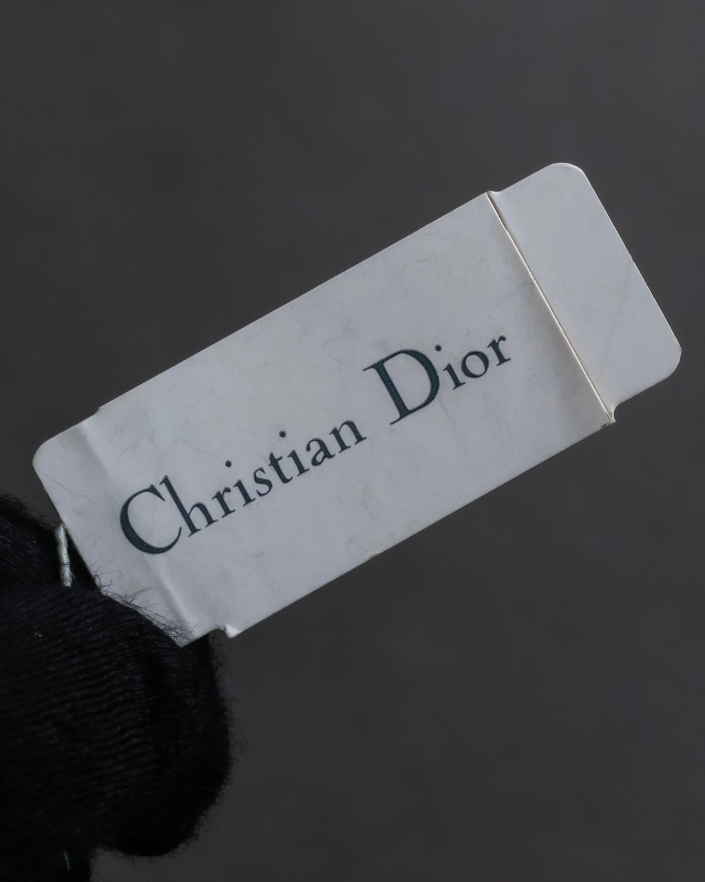 "Christian Dior" Branched leaf motif gold necklace