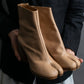 "MAISON MARGIELA" Calf leather beige color tabi boots