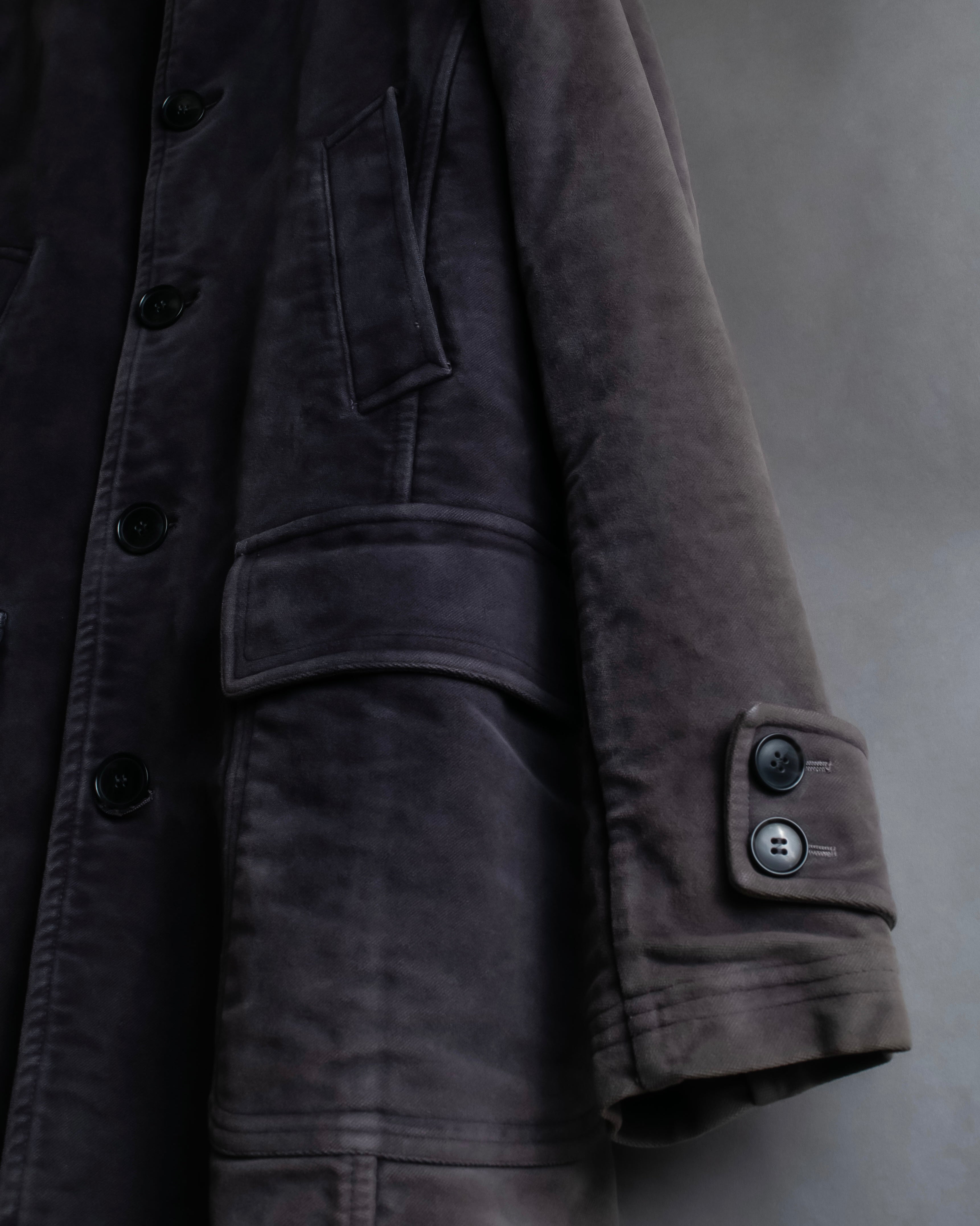 "Dolce & Gabbana" Lightly brushed liner-equipped trench coat