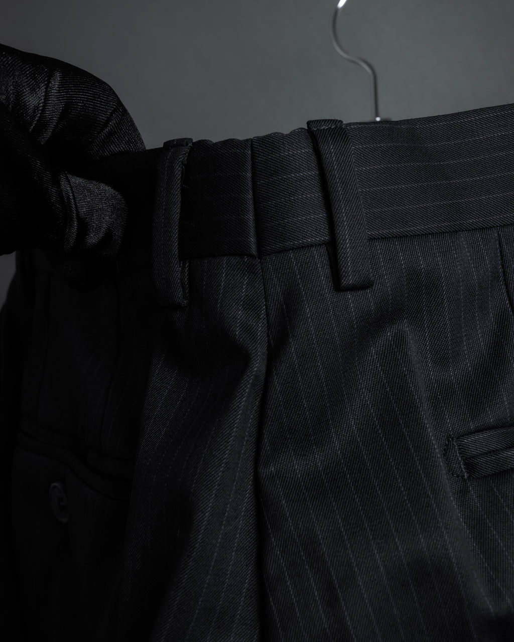 "GUCCI" 90's Elegant suiting pinstripe set up