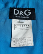 “D&amp;G” Tweed attached bijou button denim jacket