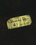 “Christian Dior” 80’s-90’s Leather bit mule slippers