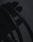 "PRADA" 90’s-00’s Vitello daino leather doctor bag