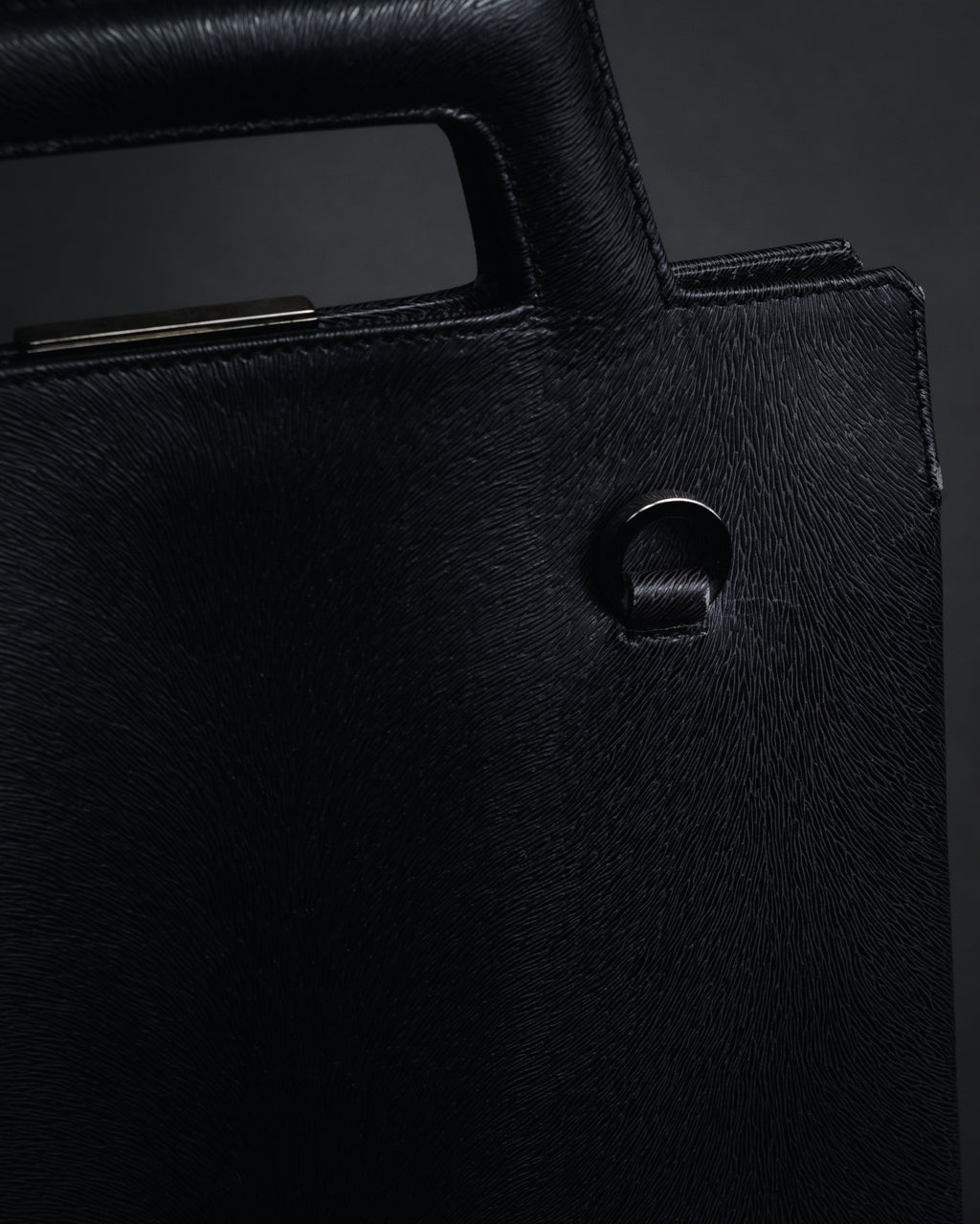 "Salvatore Ferragamo" 90’s structured gancini 2way top handle bag