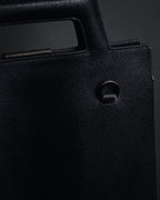 "Salvatore Ferragamo" 90’s structured gancini 2way top handle bag