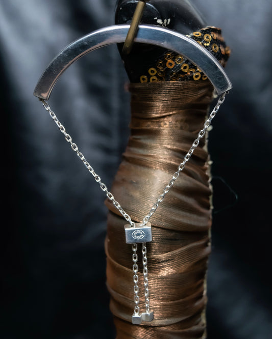"GEORG JENSEN Aria" Round silver design bracelet