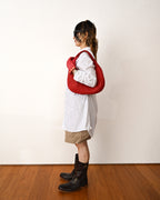 Ami alexandre mattiussi/ Oversized Long Dress Shirt White