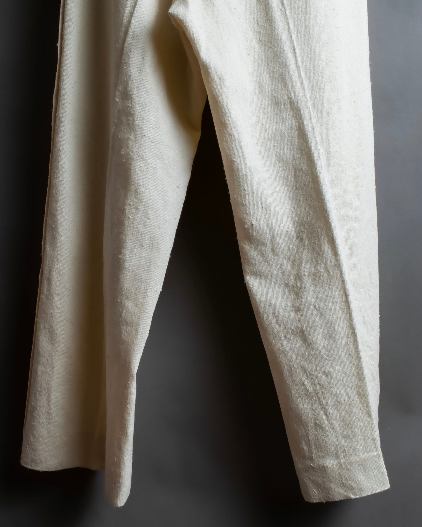 "JIL SANDER" Deep pleat wide tapered slacks