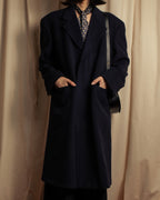-SPECIAL- "BURBERRYS" 1980-1990's 
Classically tailored oversized 100% cashmere chester coat