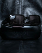 “GUCCI ”  G logo square flame sunglasses