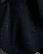 "Chloe" Oversized wool matte black set up