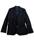BALENCIAGA/ Chin Strap Detailed 2B Single Breasted Tailored Jacket