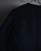 "WEEKEND MaxMara" 2010’s plaid virgin wool collarless jacket