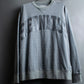 "sacai" 14AW Anam glam arch logo sweatshirt