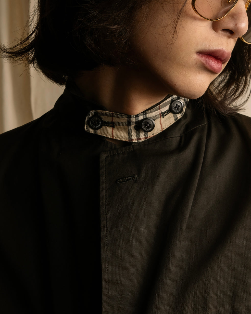 "BURBERRY" Cotton faded tailored jacket