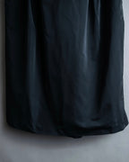 “JIL SANDER” Silk blended tight silhouette skirt