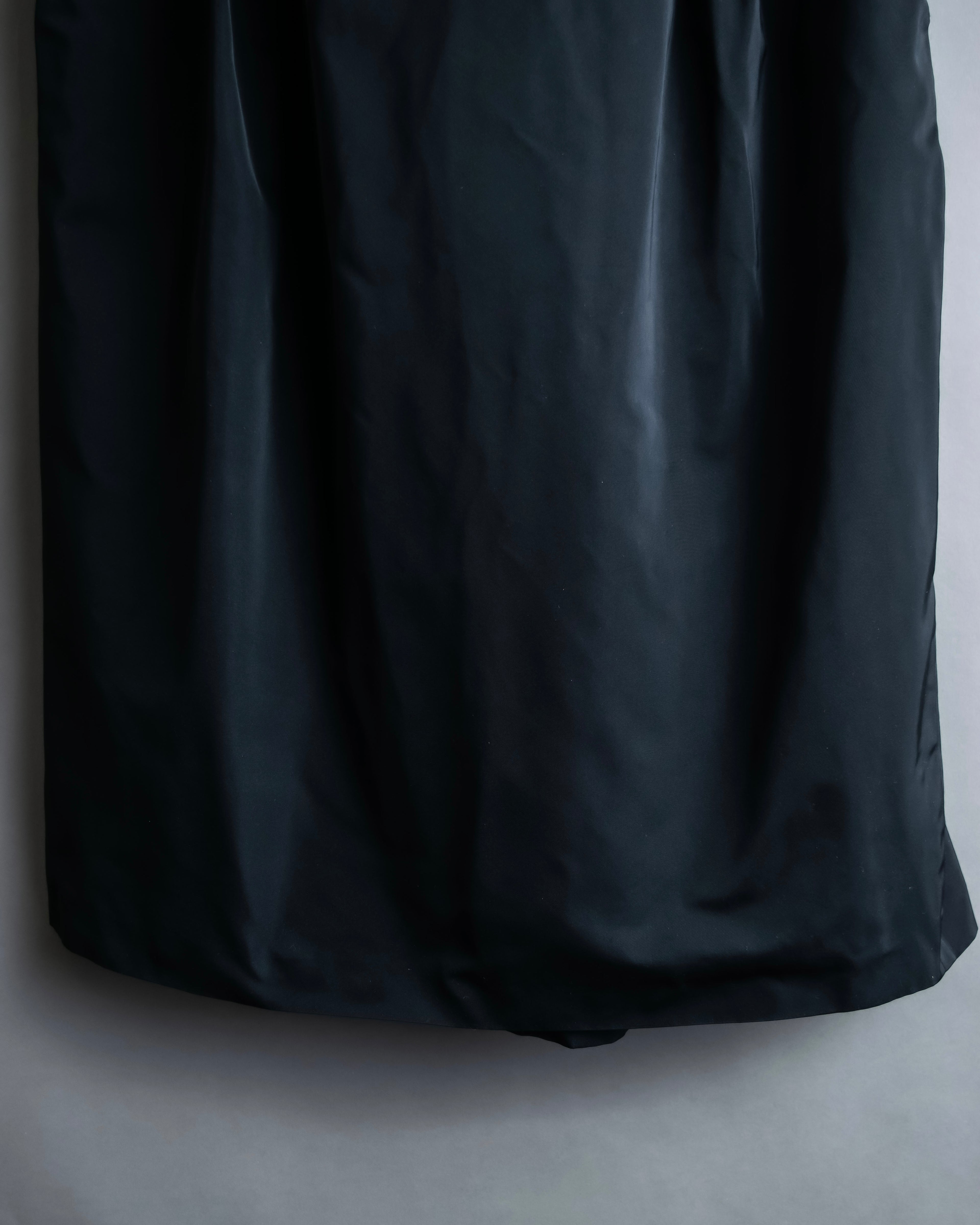 “JIL SANDER” Silk blended tight silhouette skirt