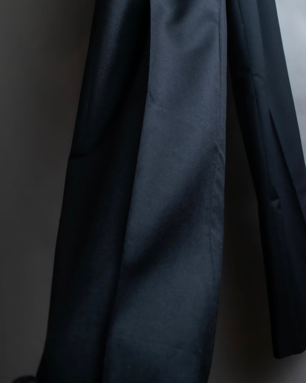 "Christian Dior" Mohair blend straight silhouette slacks